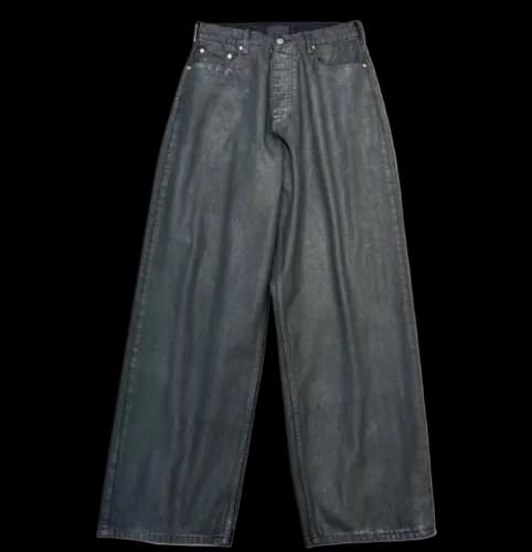 BALENCIAGA WAXED DENIM