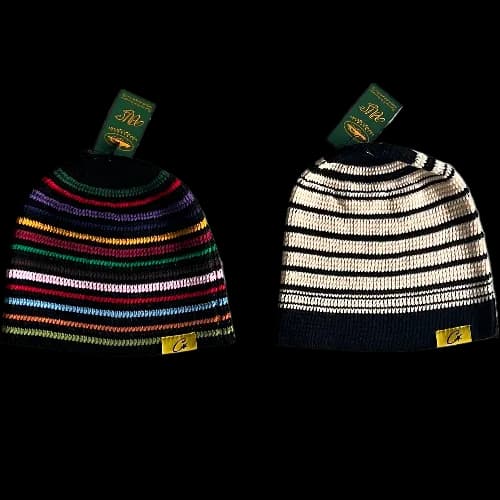 corteiz beanie Striped cold