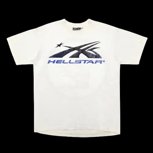 Hellstars White Blue Tee