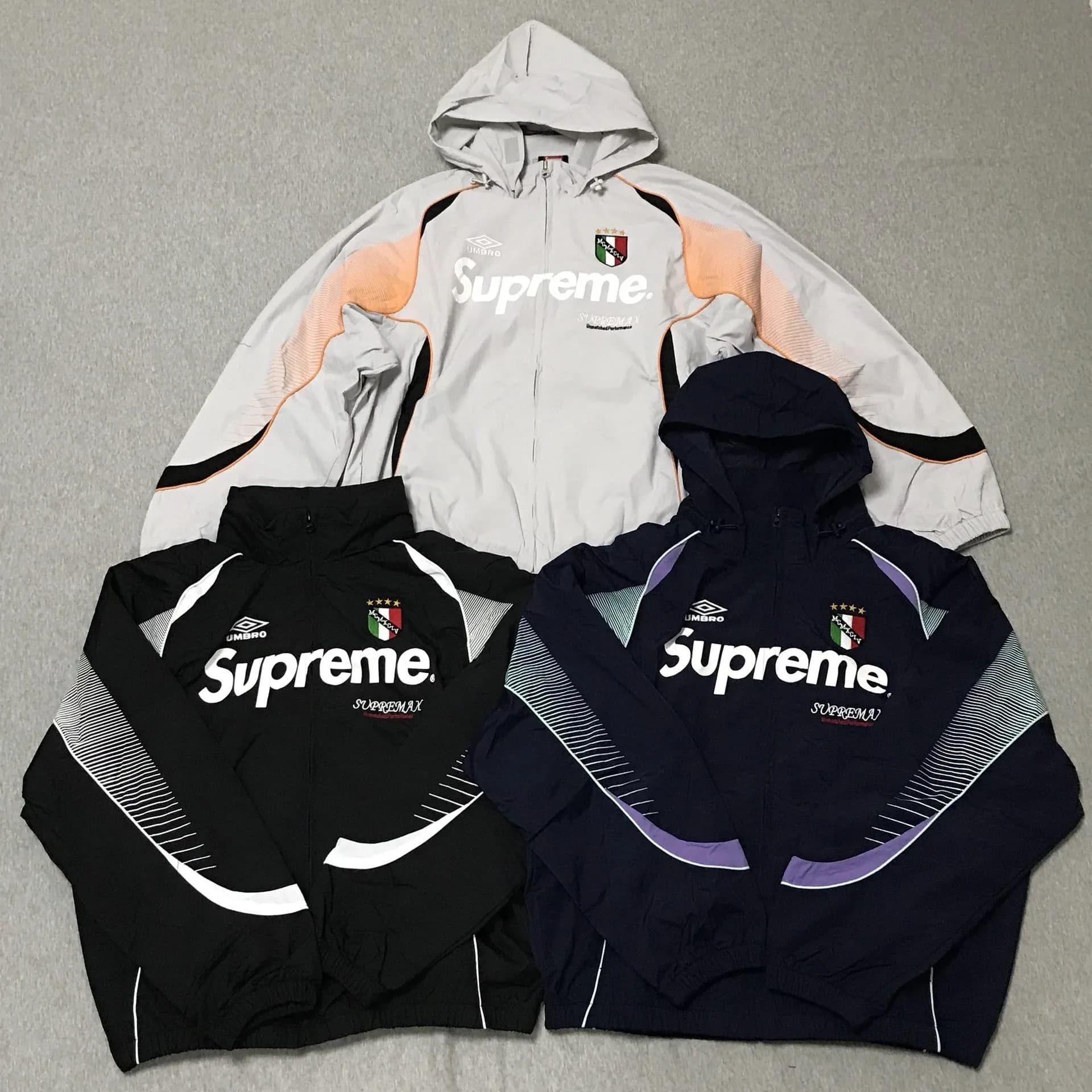 SuÓreme UmÓbro Track Jacket Navy Men's - SS 22 - US (43)