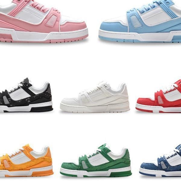 Lvjia trainer white cement white shoes for women denim blue genuine leather fashion casual high version Putian Lvjia shoes