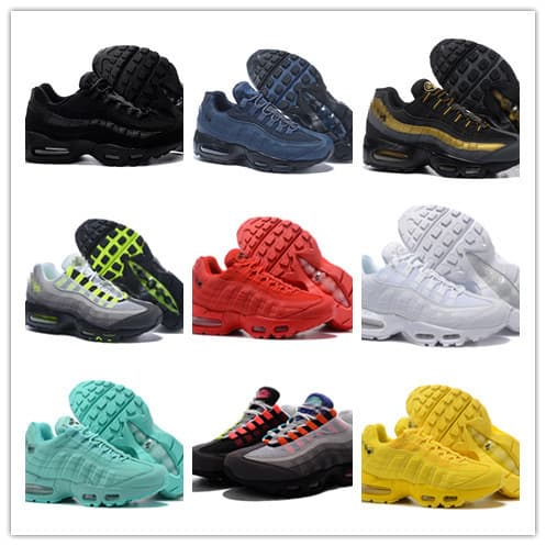 Max95 men's shoes new air cushion shoes black and white joint 3m reflective women's shoes couple height increase shock absorption sports shoes