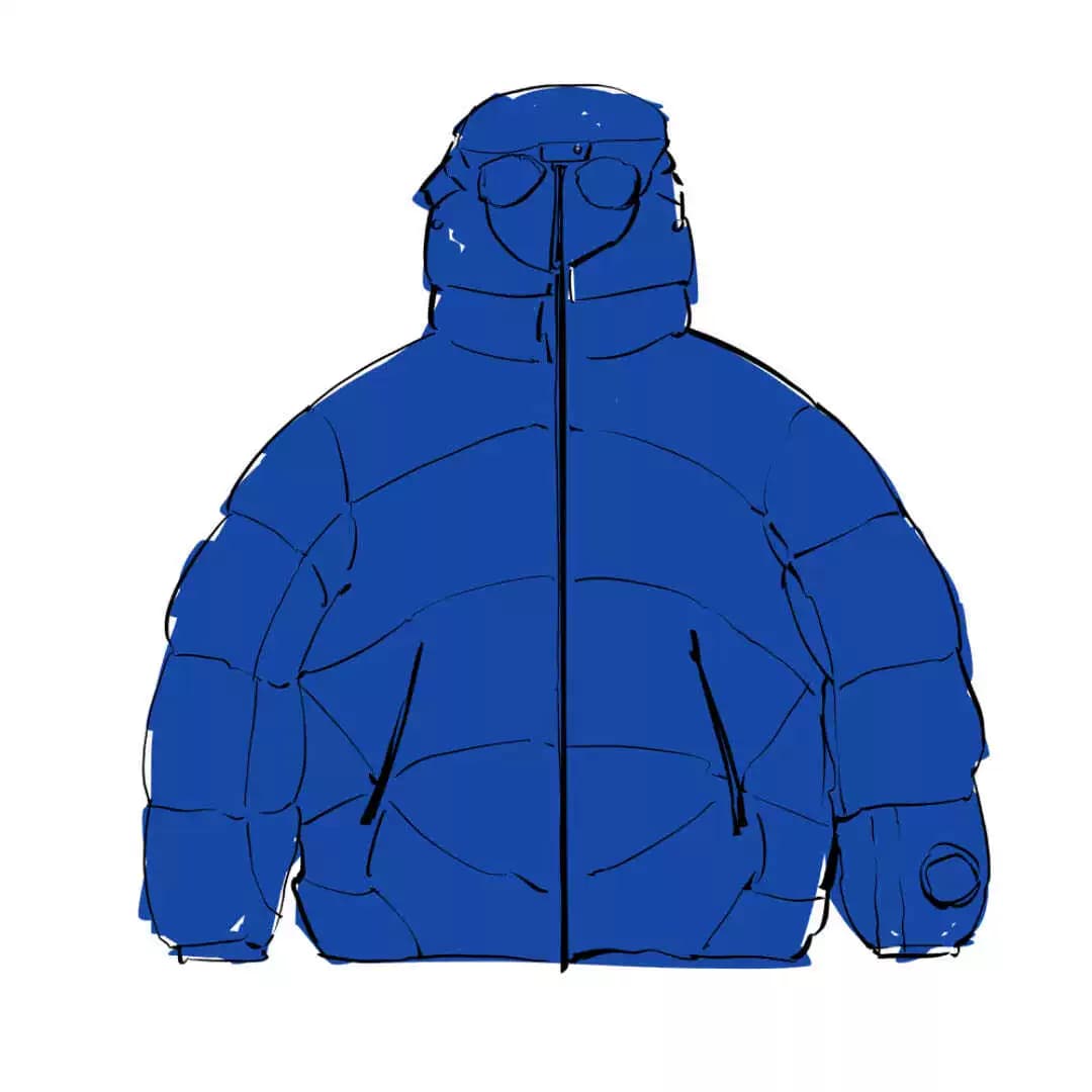 Company PUFFA BRIGHT COBALT CP