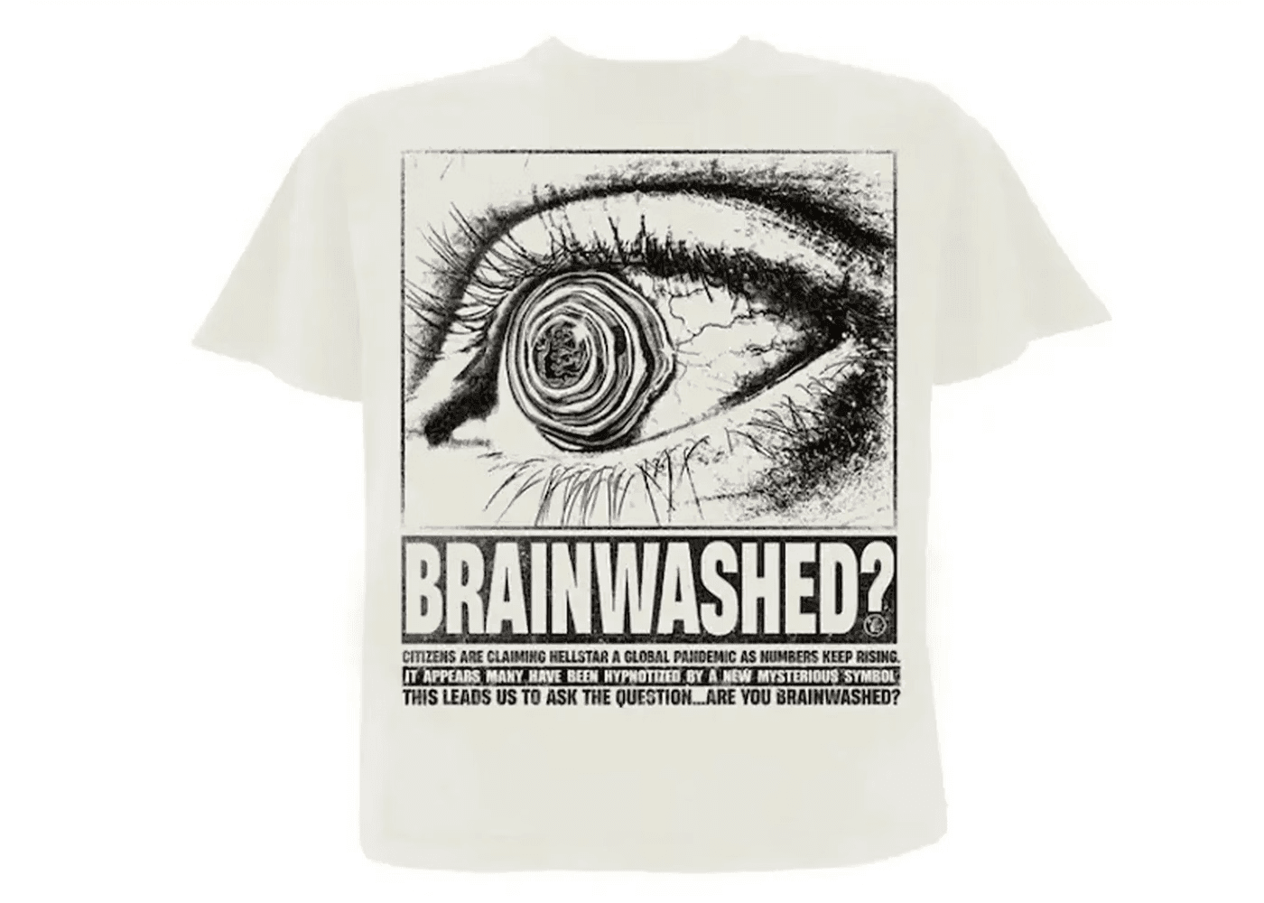 Hellstar Eyeball T-Shirt White