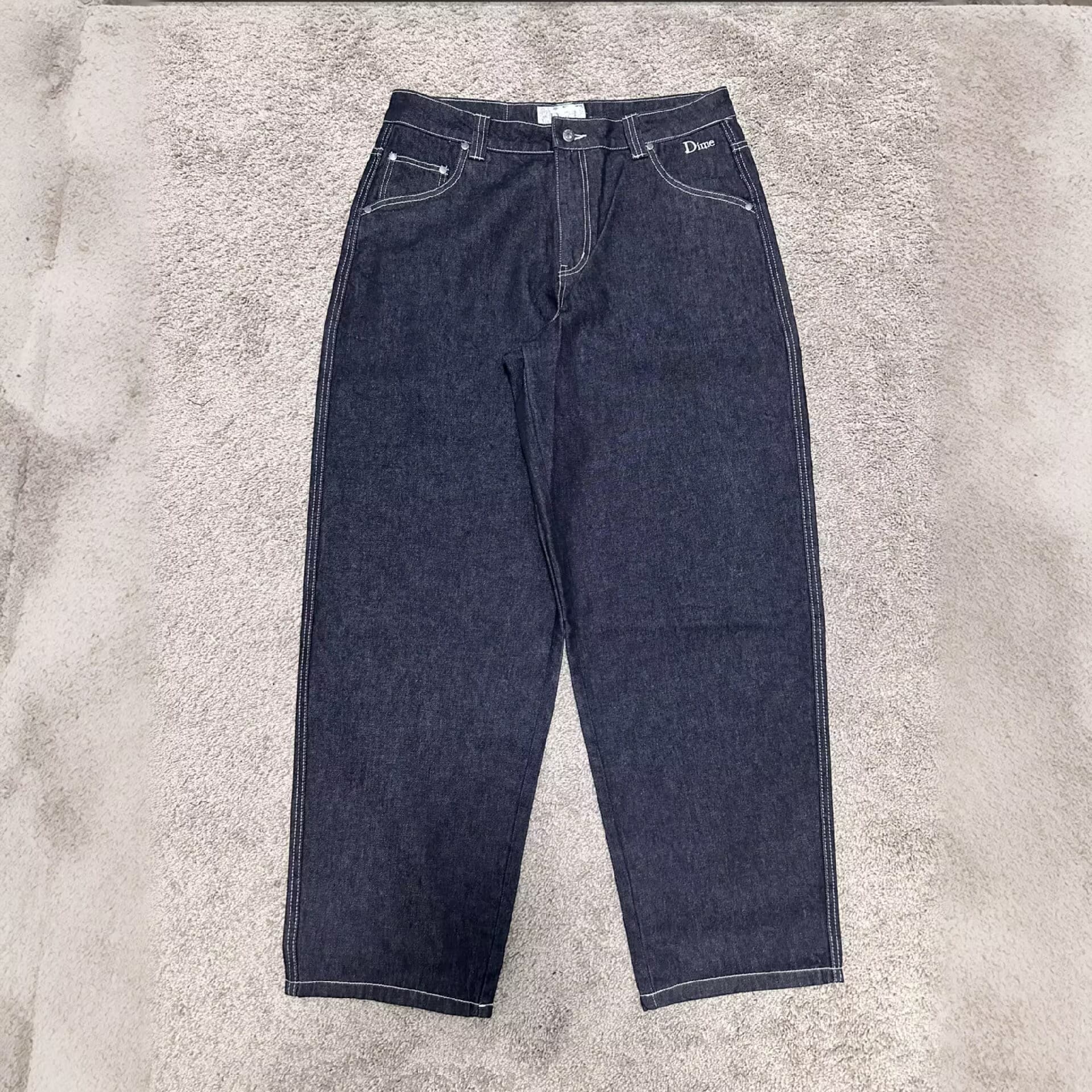 DIME Classic Baggy Denim Black