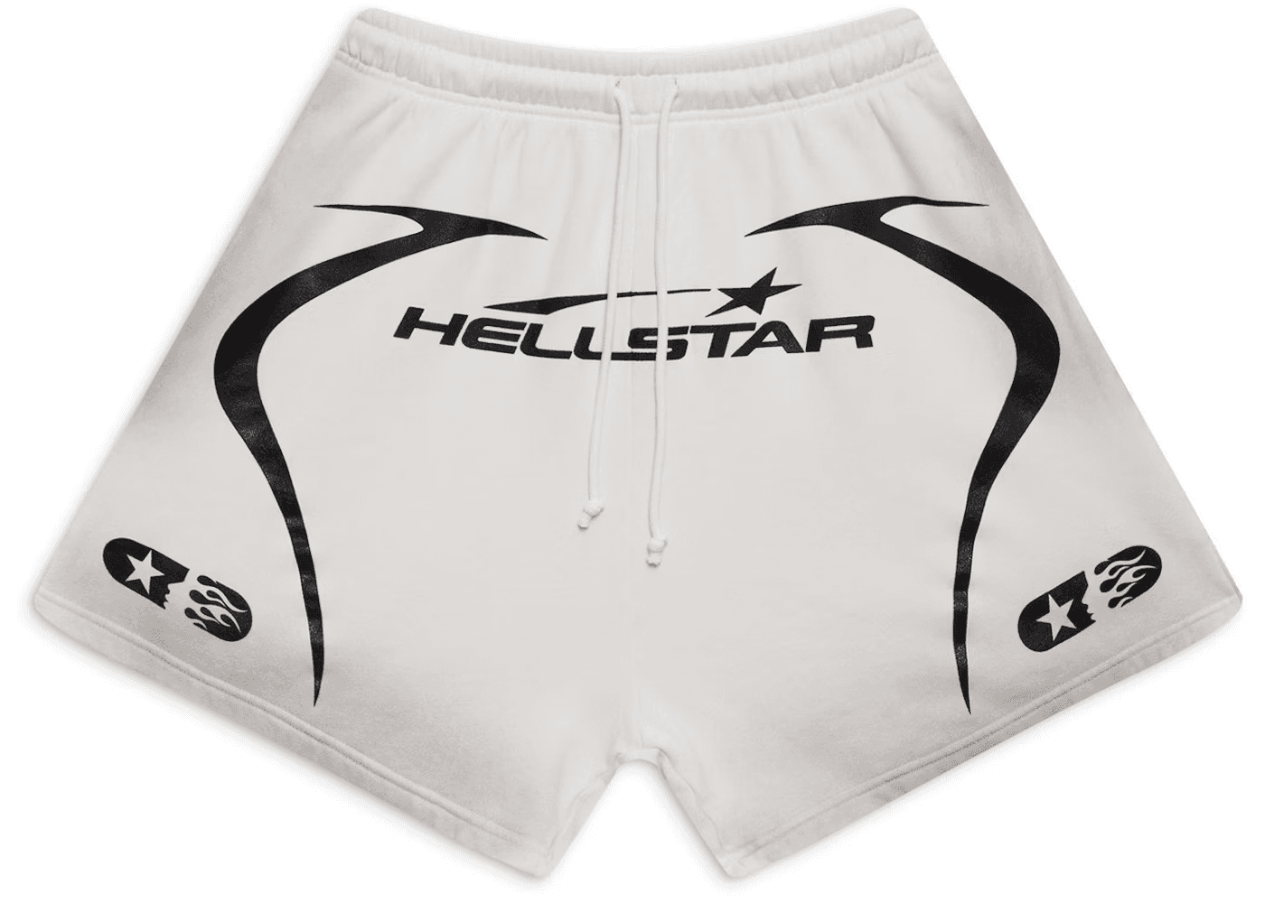 Hellstar Warm Up Shorts White