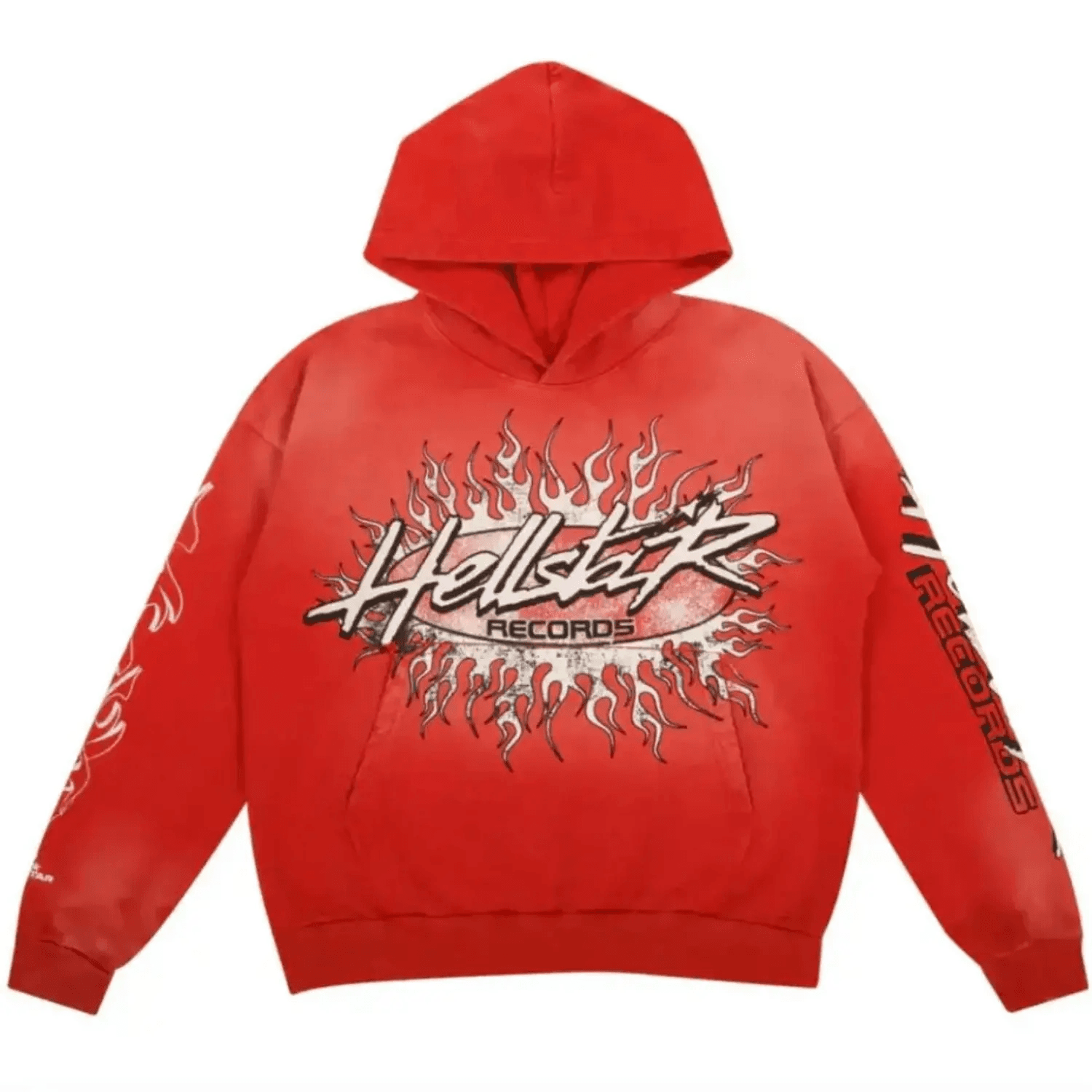 Hellstar Records Hoodie Sweatshirt Vintage