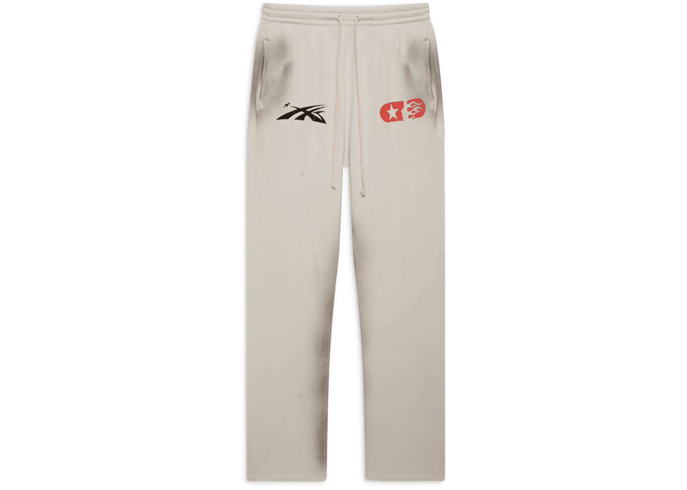 Hellstar lf You Dont Like Us Beat Us Sweatpants White