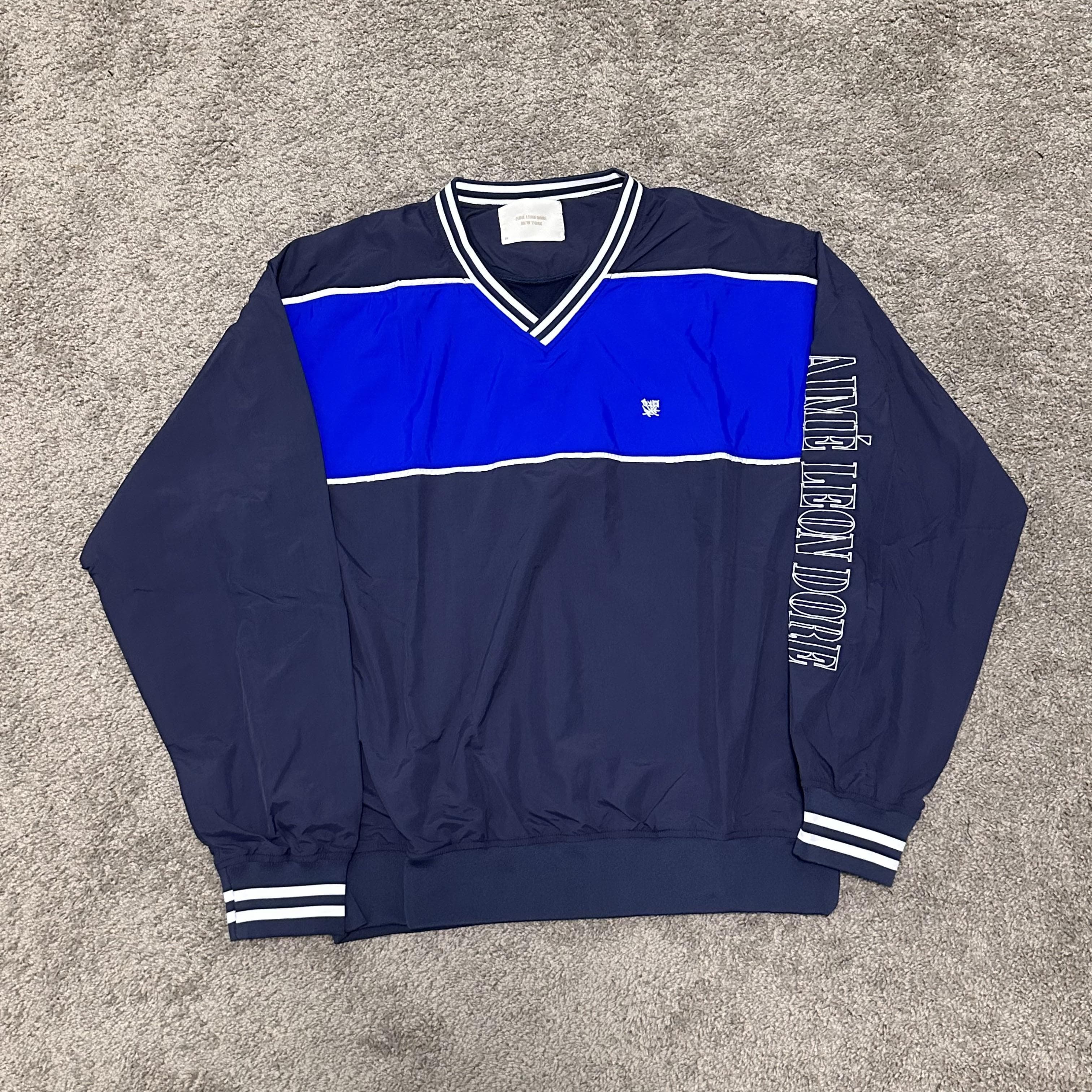 Aime Nylon Navy Crewncek