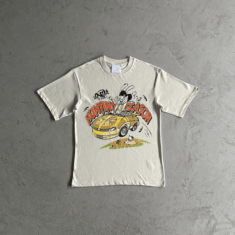 Syna hunting season tee -silver birch