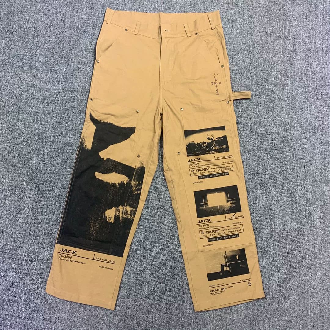 Travis Scott Cactus Jack PS System Work Pants
