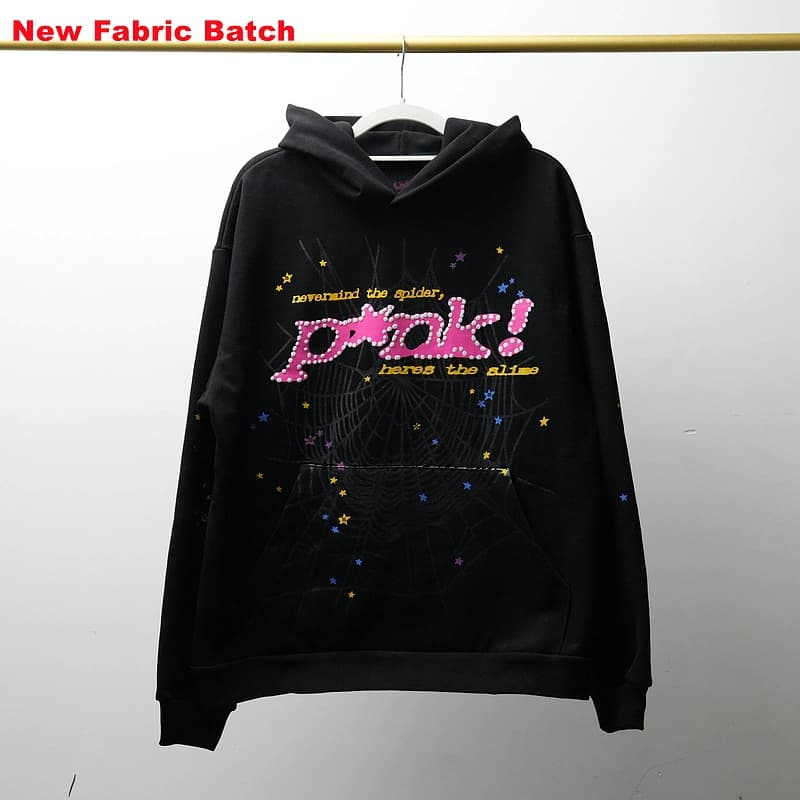 [NEW FABRIC BATCH] Black PUNK Hoodie