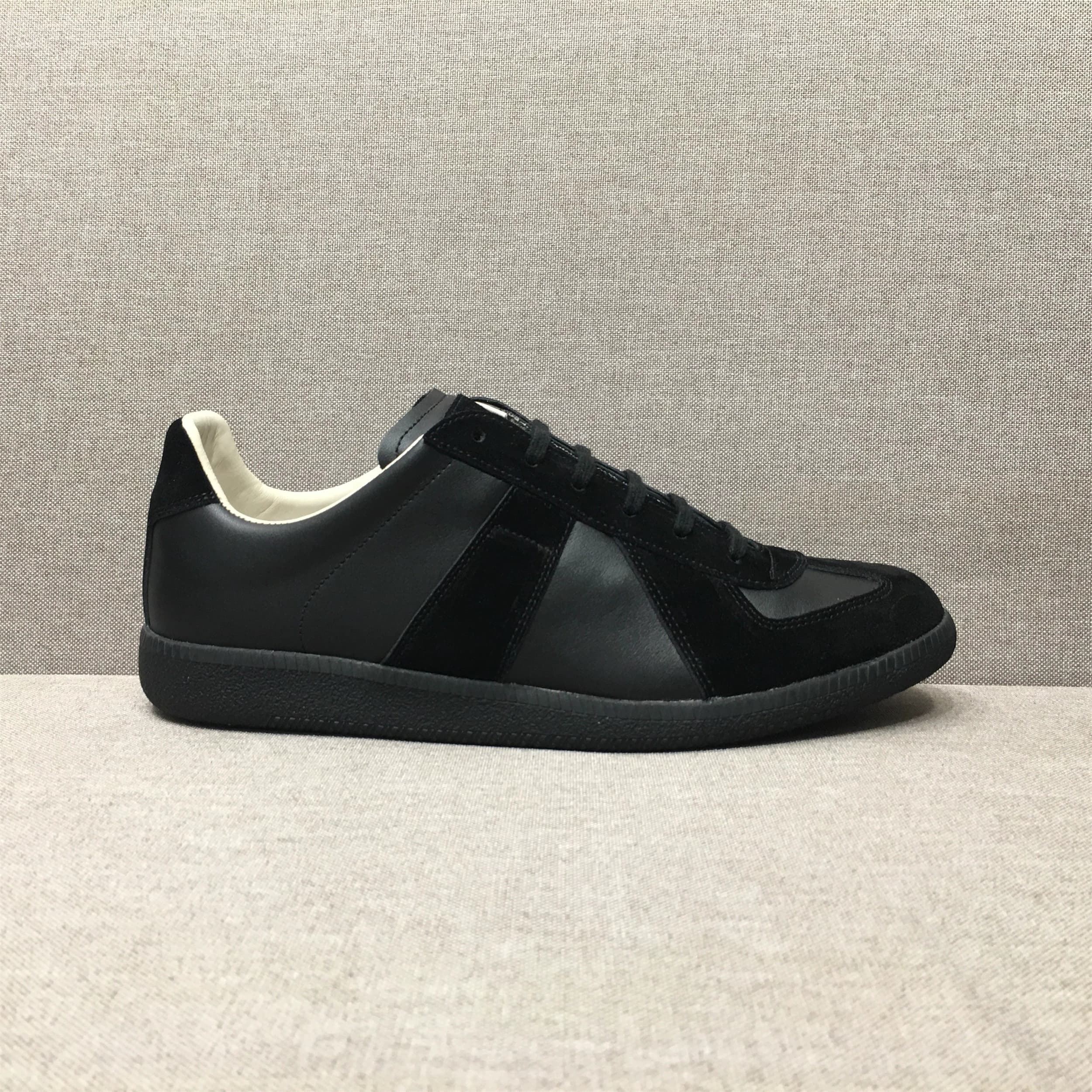 [Playshoes] ingenious German training shoes MMGAT retro white shoes raw rubber flat sneaker board shoes