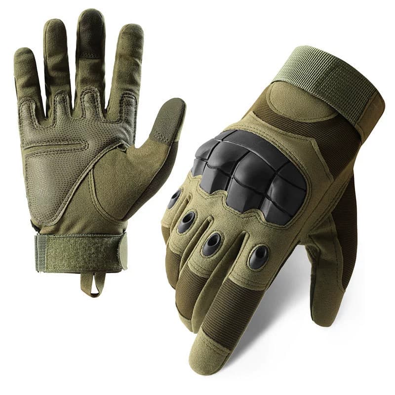 Autumn and winter polar fleece gloves for warmth and cold protection, outdoor windproof and waterproof, skiing, cycling and driving touch screen gloves