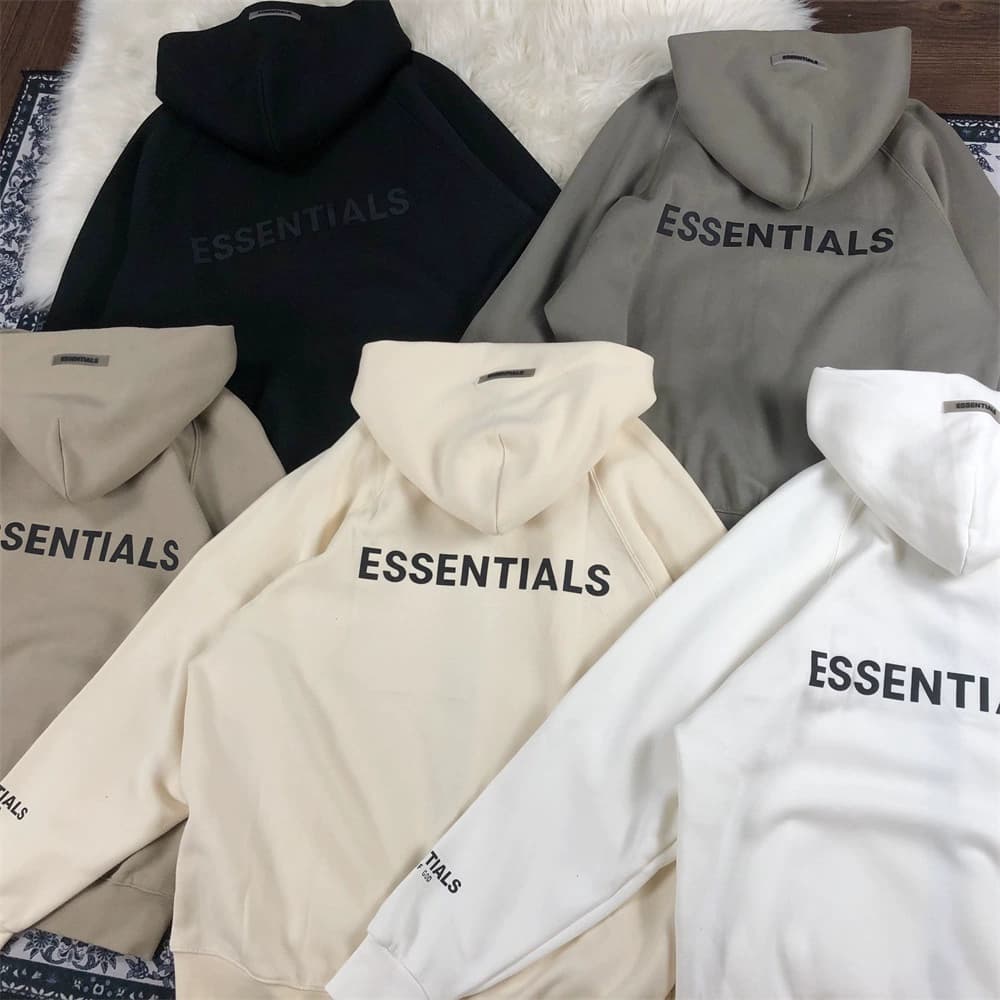 FEAR OF GOD ESSENTIALS double-line FOG zipper - Image 3
