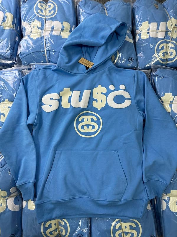 Sudadera informal con estampado de juntas de espuma