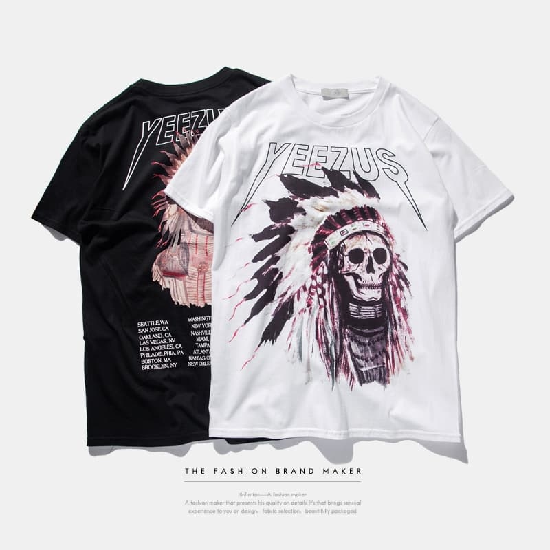 2017 T yeezus t shirt yeezy