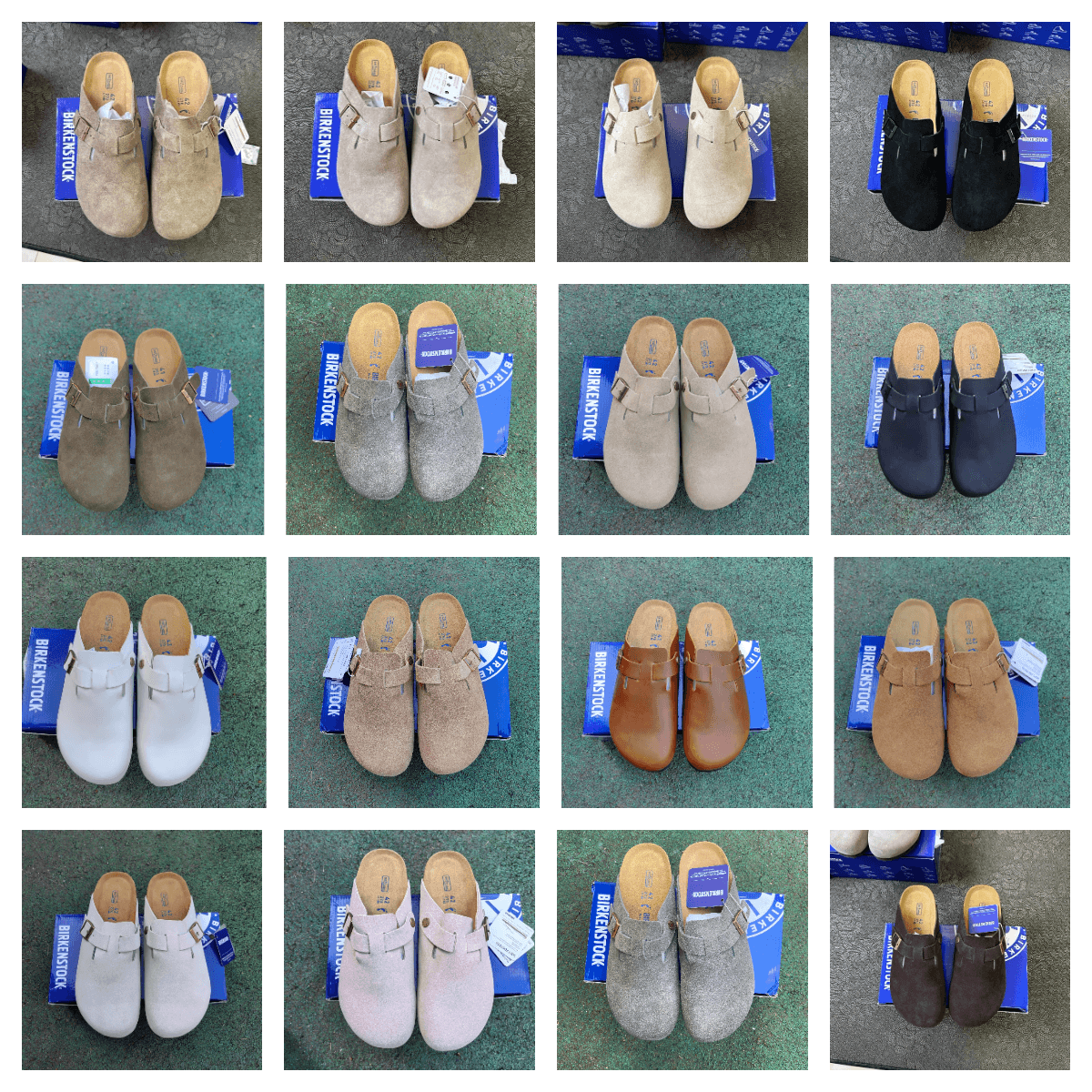 Bir-kens-tock lightweight casual closed toe slippers 2024 most popular slippers series color collection
