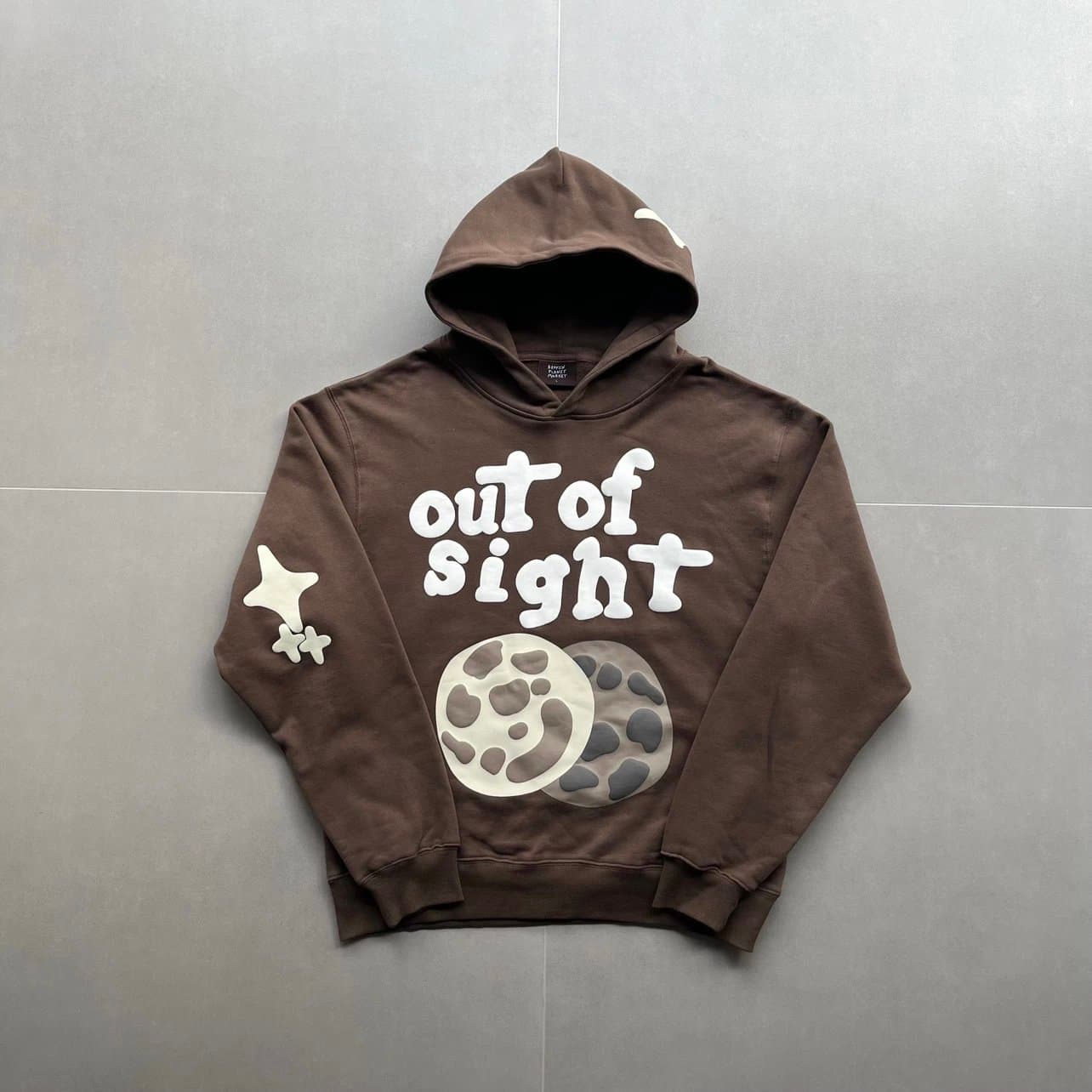 Planet-Double Pancake Brown Sweatshirt