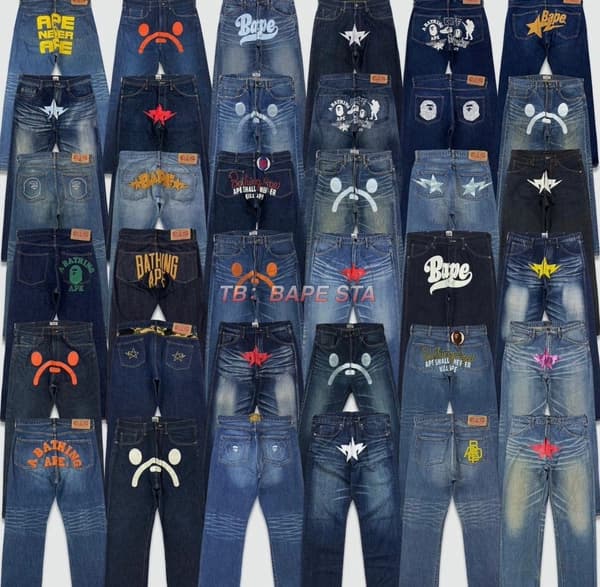 Bape Jeans
