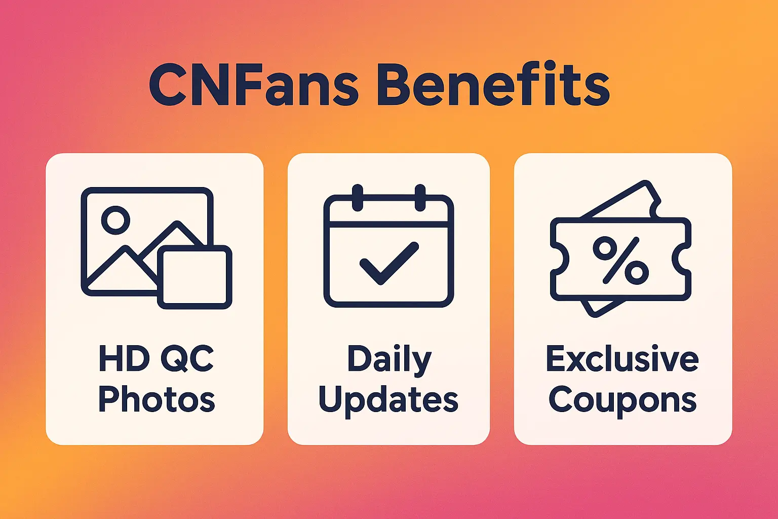 CNFans Spreadsheet Benefits